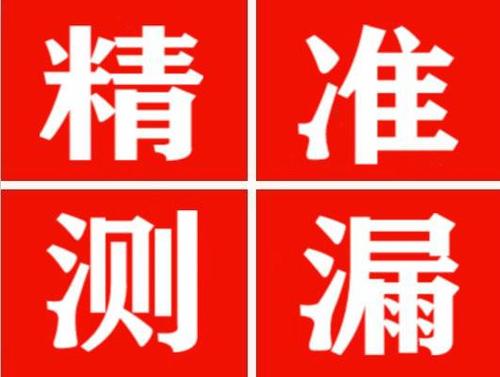 巢湖尚嘉漏水精准查找